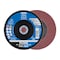 Pferd 7" x 7/8" A.H. POLIFAN Flap Disc - A SG STEELOX, Aluminum oxide, 40 Grit, Flat 62168 - alternate 1